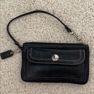 Coach Leather wristlet